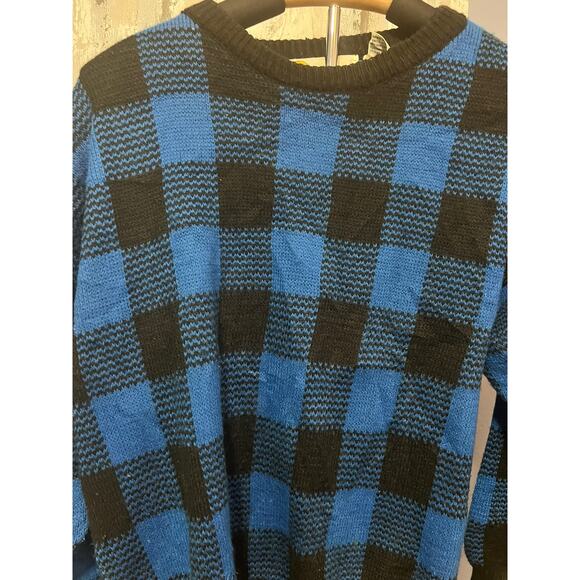 Mens Vintage  Knit 90s Cosby Style Sweater | Size Medium | Country Concepts - Picture 1 of 3
